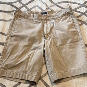 J. Crew Men's Khaki Flat Front Shorts